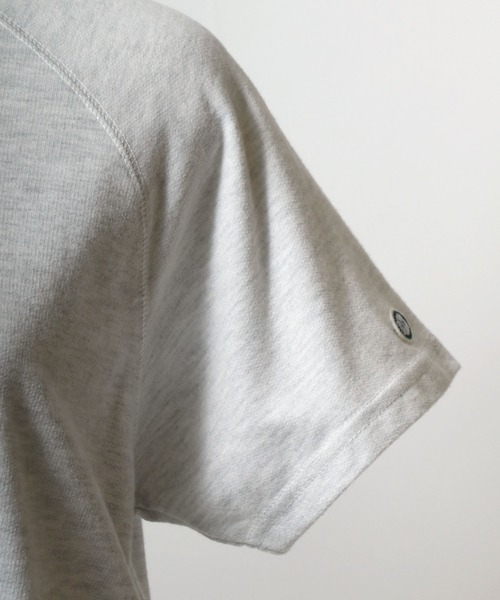 DISCUS ATHLETIC（ディスカス　アスレチック）の「DISCUS ATHLETIC（ディスカスアスレチック）ヘンリーネック ライトウェイトスウェットTシャツ レディース（スウェット・レディース・オレンジ/ネイビー/ホワイト系その他・M）」の12枚目の写真