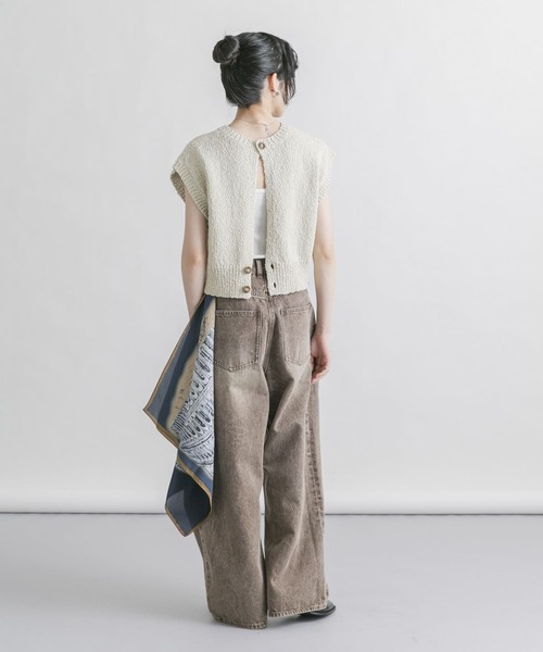 KBF（ケイビーエフ）の「コロッセオスカーフ（バンダナ/スカーフ・レディース・ブラウン系その他/ブルー系その他・ONE）」の8枚目の写真