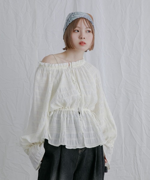 KBF（ケイビーエフ）の「コロッセオスカーフ（バンダナ/スカーフ・レディース・ブラウン系その他/ブルー系その他・ONE）」の5枚目の写真