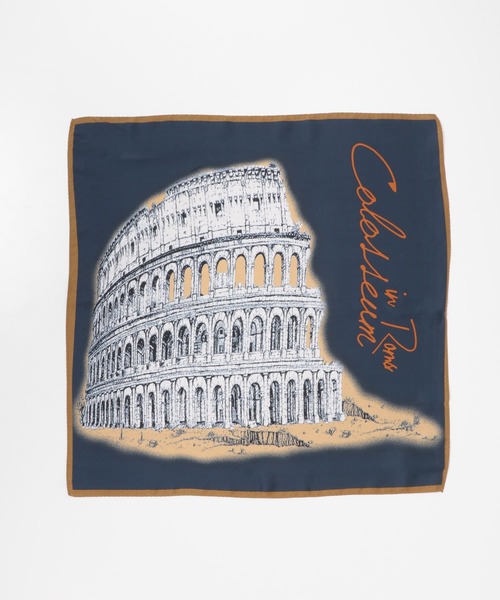 KBF（ケイビーエフ）の「コロッセオスカーフ（バンダナ/スカーフ・レディース・ブラウン系その他/ブルー系その他・ONE）」の16枚目の写真