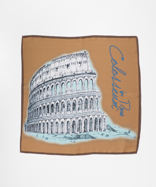 KBF（ケイビーエフ）の「コロッセオスカーフ（バンダナ/スカーフ・レディース・ブラウン系その他/ブルー系その他・ONE）」の17枚目の写真