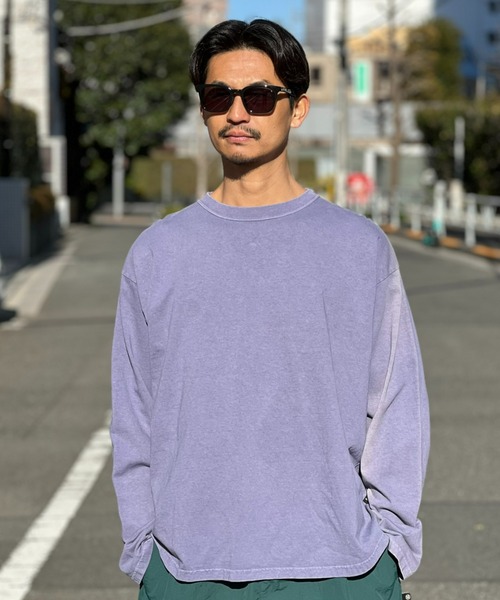 MAGIC NUMBER（マジック ナンバー）の「【MAGIC NUMBER】 SEE YOU IN THE WATER XV US COTTON L/S T-SHIRT シーユーインザウォーター XV US コットンロングスリーブティーシャツ（Tシャツ/カットソー・メンズ・ホワイト/ライトパープル/カーキ/ブラック・MEDIUM/LARGE/X-LARGE）」の9枚目の写真