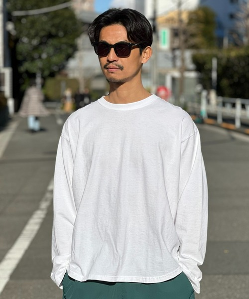 MAGIC NUMBER（マジック ナンバー）の「【MAGIC NUMBER】 SEE YOU IN THE WATER XV US COTTON L/S T-SHIRT シーユーインザウォーター XV US コットンロングスリーブティーシャツ（Tシャツ/カットソー・メンズ・ホワイト/ライトパープル/カーキ/ブラック・MEDIUM/LARGE/X-LARGE）」の5枚目の写真