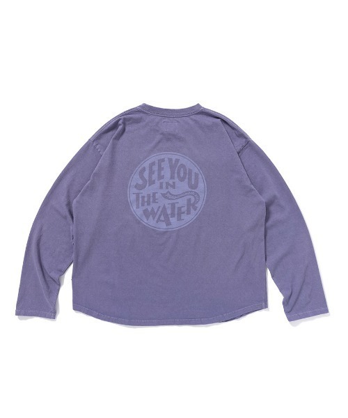 MAGIC NUMBER(マジック ナンバー)の「【MAGIC NUMBER】 SEE YOU IN THE WATER XV US COTTON L/S T-SHIRT シーユーインザウォーター XV US コットンロングスリーブティーシャツ(Tシャツ/カットソー・メンズ・ホワイト/ライトパープル/カーキ/ブラック・MEDIUM/LARGE/X-LARGE)」の18枚目の写真