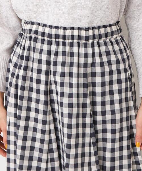 Dessin（デッサン）の「【ウエストゴム・4サイズ展開】映えチェック柄スカート（XS～L）（スカート・レディース・ピンク系その他2/サックスブルー系1/チャコールグレー・00/01/02/03）」の12枚目の写真