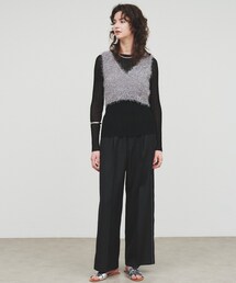 cloenc | 【セットアップ/手洗い可】イージータックワイドパンツ(その他パンツ)