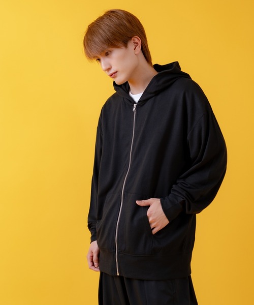 セール】ライトスウェット ジップアップパーカー（パーカー
