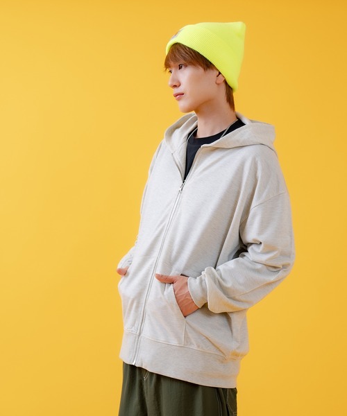 セール】ライトスウェット ジップアップパーカー（パーカー