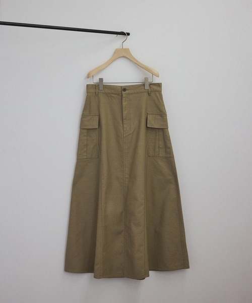 SALON adam et rope'（サロン アダム エ ロペ）の「【ZOZOTOWN限定】[S-Lサイズ展開]カーゴポケットスカート（スカート・レディース・ブラック/ベージュ/カーキ・S/M/L）」の20枚目の写真