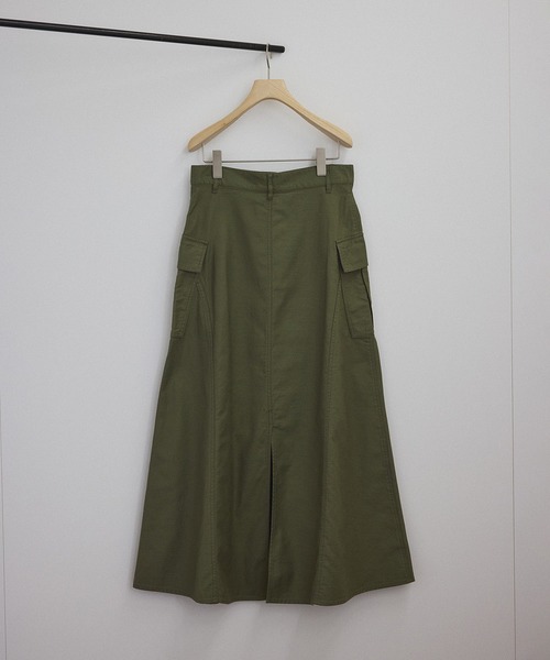 SALON adam et rope'（サロン アダム エ ロペ）の「【ZOZOTOWN限定】[S-Lサイズ展開]カーゴポケットスカート（スカート・レディース・ブラック/ベージュ/カーキ・S/M/L）」の22枚目の写真