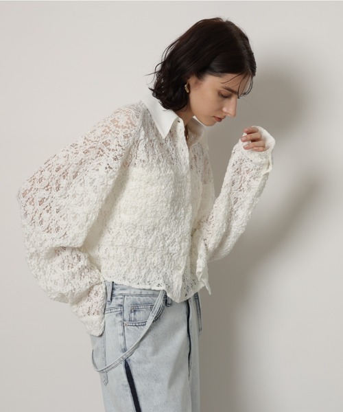 CADUNE（カデュネ）の「バテンショートシャツ（シャツ/ブラウス）」 - WEAR