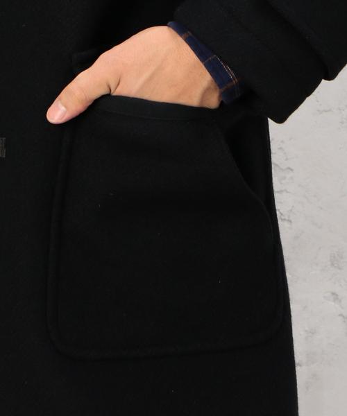 green label relaxing（グリーンレーベルリラクシング）の「[ジェニュインガーメント]C.IMAI HEAVY/MLTN ダッフルコート◆（ダッフルコート・メンズ・ネイビー・MEDIUM/SMALL/LARGE）」の12枚目の写真