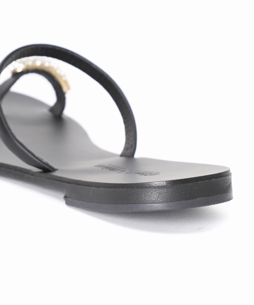 journal standard L'essage（ジャーナルスタンダードレサージュ）の「【ELENA LAINA /エレナ ライナ】ビジュートングサンダル：サンダル（サンダル・レディース・ブラック・36/37/38/39）」の12枚目の写真