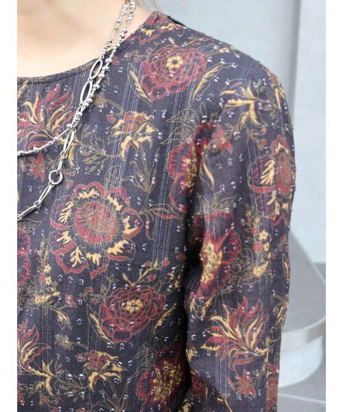 Ungrid(アングリッド)の「バックデザインエスニックワンピース(ワンピース・レディース・グリーン/ブラック・FREE)」の8枚目の写真