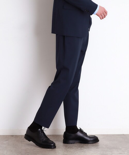 OPAQUE.CLIP Carremanノーカラー パンツ セットアップ L OPAQUE.CLIP Carremanノーカラー パンツ セットアップ L OPAQUE