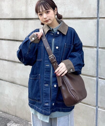 NUNIFE（ユニフィー）の「【WEB限定】【さやべび×NUNIFE】合皮ショルダーBAG（ショルダーバッグ）」