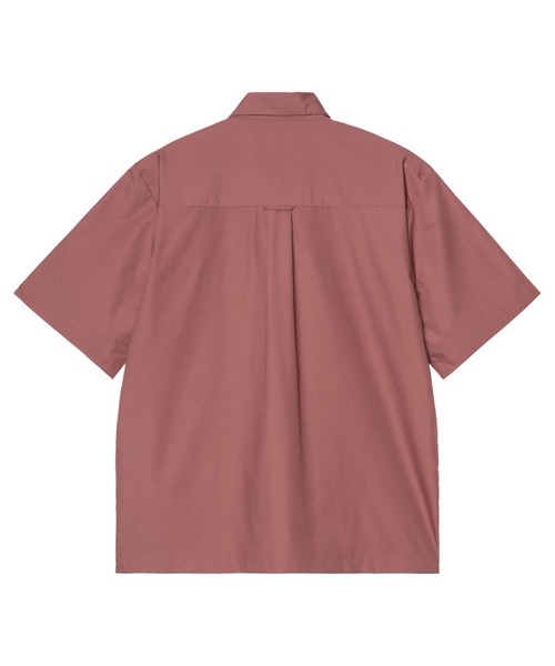 Carhartt WIP(カーハートダブリューアイピー)の「Carhartt WIP/カーハートダブリューアイピー S/S CRAFT SHIRT 半袖シャツ I035232(シャツ/ブラウス・メンズ・グリーン/ピンク/ベージュ/ブラック・M/L/XL)」の14枚目の写真