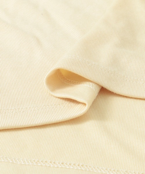 SENSE OF PLACE by URBAN RESEARCH(センスオブプレイスバイアーバンリサーチ)の「シャーリングドレープトップ(Tシャツ/カットソー・レディース・カーキ/チャコールグレー/ベージュ・ONE)」の7枚目の写真