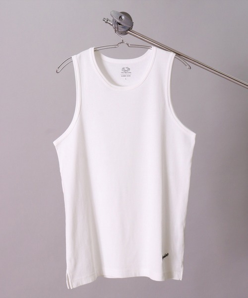 FRUIT OF THE LOOM（フルーツオブザルーム）の「(GA)【FTL×NUMBER(N)INE】【パックT】2枚セット フライス サイドスリット タンクトップ（タンクトップ・メンズ・杢グレー/オフホワイト/ブラック・M/L/XL）」の22枚目の写真