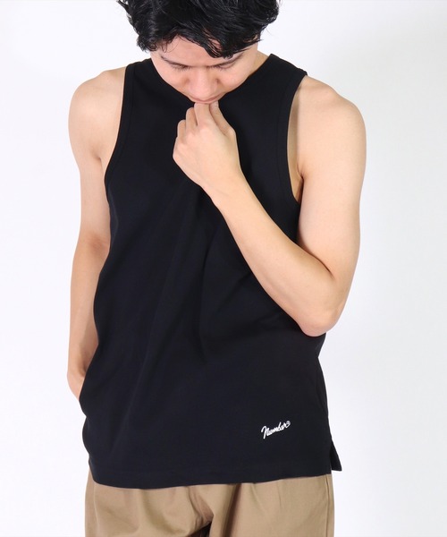 FRUIT OF THE LOOM（フルーツオブザルーム）の「(GA)【FTL×NUMBER(N)INE】【パックT】2枚セット フライス サイドスリット タンクトップ（タンクトップ・メンズ・杢グレー/オフホワイト/ブラック・M/L/XL）」の14枚目の写真