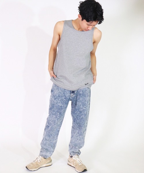 FRUIT OF THE LOOM（フルーツオブザルーム）の「(GA)【FTL×NUMBER(N)INE】【パックT】2枚セット フライス サイドスリット タンクトップ（タンクトップ・メンズ・杢グレー/オフホワイト/ブラック・M/L/XL）」の18枚目の写真