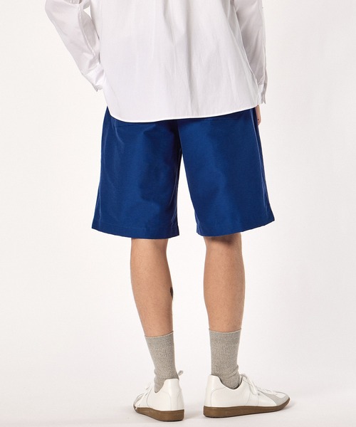 未使用 LANVIN en Bleu ツイード ショートパンツ 36 ブルー系