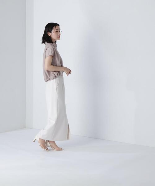 NATURAL BEAUTY BASIC(ナチュラルビューティーベーシック)の「◇クロップドドルマンシャツ(シャツ/ブラウス・レディース・ベージュ/オフホワイト/ブルー・SMALL/MEDIUM)」の18枚目の写真
