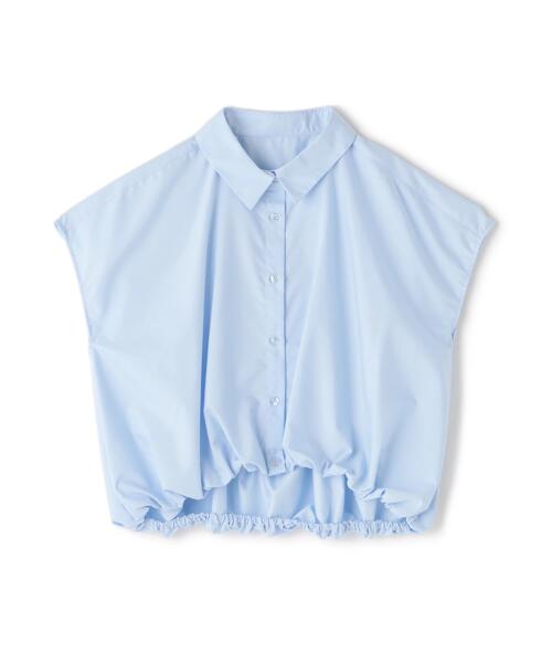 NATURAL BEAUTY BASIC(ナチュラルビューティーベーシック)の「◇クロップドドルマンシャツ(シャツ/ブラウス・レディース・ベージュ/オフホワイト/ブルー・SMALL/MEDIUM)」の22枚目の写真