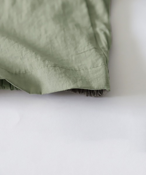 antiqua（アンティカ）の「ノーカラーショートジャケット（ノーカラージャケット・レディース・ブラック/カーキ・ONE SIZE）」の17枚目の写真