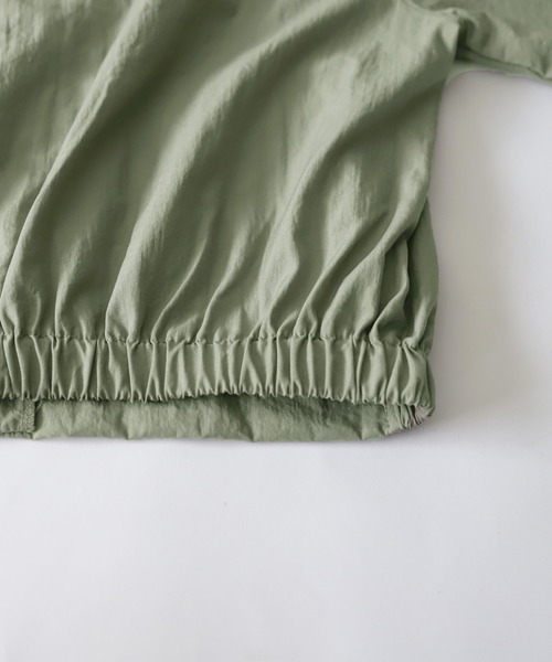 antiqua（アンティカ）の「ノーカラーショートジャケット（ノーカラージャケット・レディース・ブラック/カーキ・ONE SIZE）」の18枚目の写真