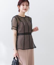 kaene（カエン）の「kaene　ドットパイピングオールインワン（セットアップ）」