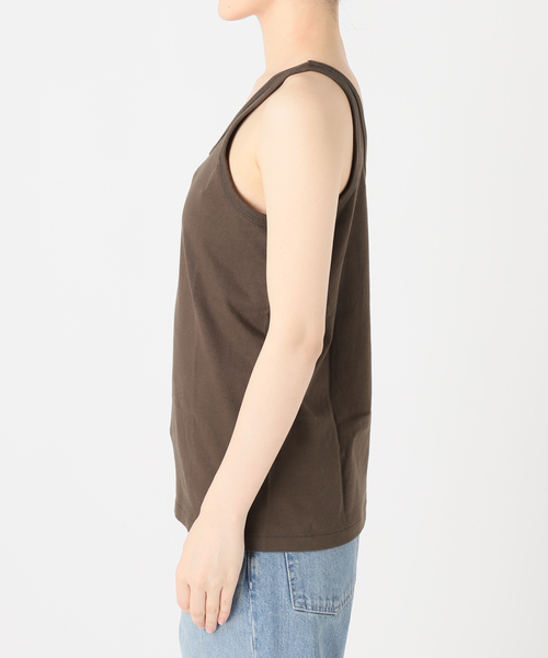 FRAMeWORK(フレームワーク)の「Healthknit/ヘルスニット 別注トンプキンスタンクトップ(タンクトップ・レディース・ホワイト/ブラウン/ベージュ/ライトイエロー・FREE)」の11枚目の写真