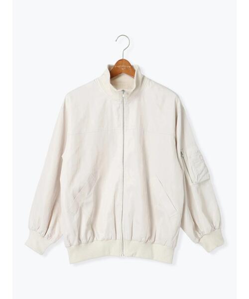 Lugnoncure(ルノンキュール)の「スタンドカラーミリタリーブルゾン(ブルゾン・レディース・オフホワイト/カーキ/ベージュ・F)」の11枚目の写真