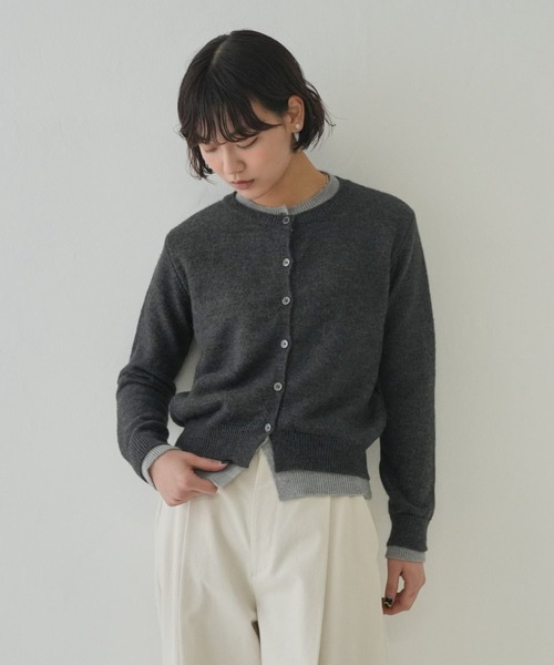 特価商品  セール】レイヤード カーディガン（カーディガン/ボレロ ニット トップス
