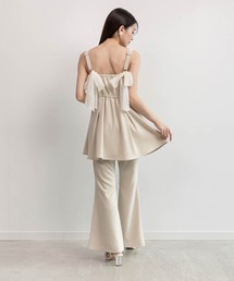 RANDA | ミニワンピース＆フレアパンツセットアップ(ワンピース)