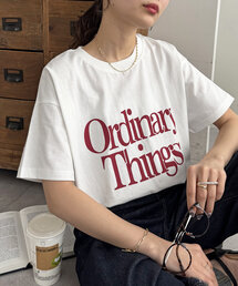 【WEB限定】OrdinaryロゴプリントTシャツ