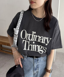 【WEB限定】OrdinaryロゴプリントTシャツ