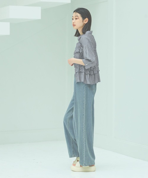 LAKOLE（ラコレ）の「パフィークロスサンダル / 291942（サンダル・レディース・ブラック/オフホワイト・MEDIUM/LARGE）」の17枚目の写真