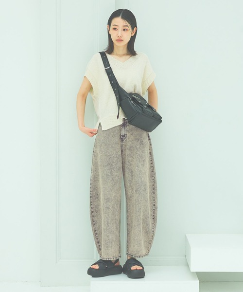 LAKOLE（ラコレ）の「パフィークロスサンダル / 291942（サンダル・レディース・ブラック/オフホワイト・MEDIUM/LARGE）」の22枚目の写真