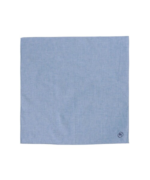 BEAMS F（ビームスエフ）の「ソリッド ハンカチーフ（ハンカチ/ハンドタオル・メンズ・オフホワイト/ブルー/ホワイト/ネイビー・ONE SIZE）」の4枚目の写真