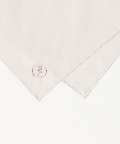 BEAMS F（ビームスエフ）の「ソリッド ハンカチーフ（ハンカチ/ハンドタオル・メンズ・オフホワイト/ブルー/ホワイト/ネイビー・ONE SIZE）」の6枚目の写真