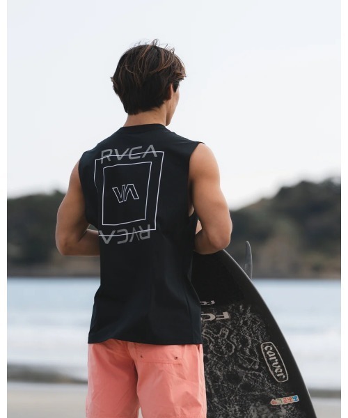 RVCA メンズ ILL ESCAPE SQUARE SFTT サーフタンクトップ 【2025