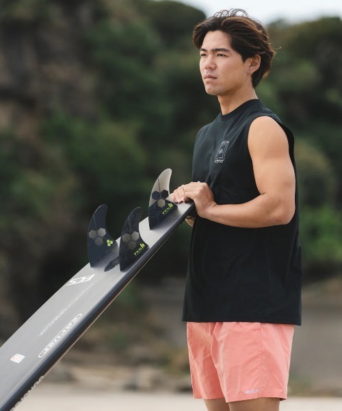 セール】RVCA メンズ ILL ESCAPE SQUARE SFTT サーフタンク