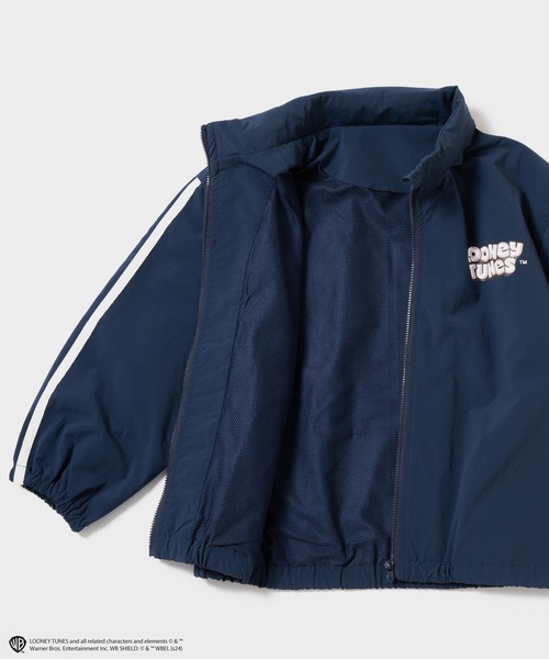 ナイロン製ウィンドブレーカー ネイビーブルー Nike ウィンドブレーカー ネイビー/ブルー Vネック