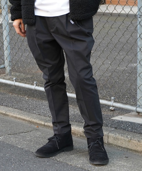 BEN DAVIS/PROJECT LINE（ベンデイビスプロジェクトライン）の「《BEN DAVIS PROJECT LINE》3タックテーパードパンツ（スラックス・メンズ・ブラック/カーキ・30inch/32inch/34inch）」の3枚目の写真