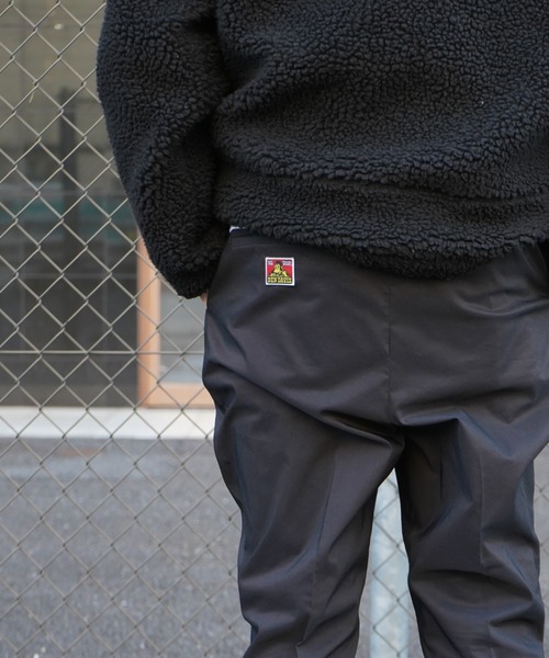 BEN DAVIS/PROJECT LINE（ベンデイビスプロジェクトライン）の「《BEN DAVIS PROJECT LINE》3タックテーパードパンツ（スラックス・メンズ・ブラック/カーキ・30inch/32inch/34inch）」の8枚目の写真