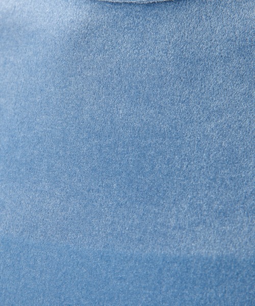 THE PAUSE（ザ ポーズ）の「【THE PAUSE】ベロアコンパクトTシャツ（Tシャツ/カットソー・レディース・ブルー/グレー/オフホワイト・FREE）」の6枚目の写真
