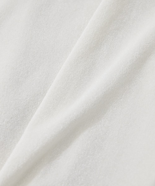 THE PAUSE（ザ ポーズ）の「【THE PAUSE】ベロアコンパクトTシャツ（Tシャツ/カットソー・レディース・ブルー/グレー/オフホワイト・FREE）」の7枚目の写真