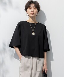 【洗える】ハイエンド フレアスリーブ Tシャツ