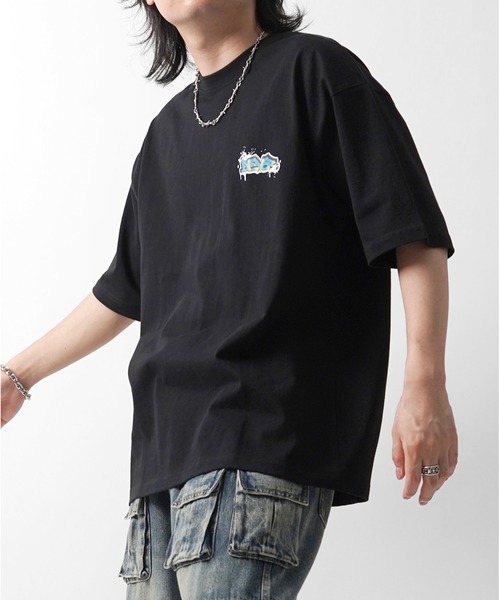 セール】25SS ボックスシルエット スプラッシュ タギング